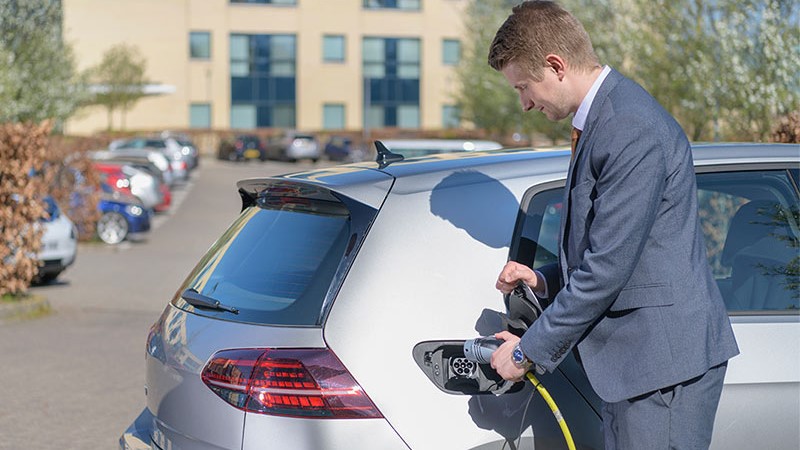 Electric car charging