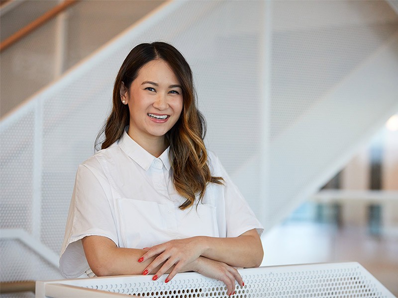 Christina Khoo, associate, design services, JLL Work Dynamics