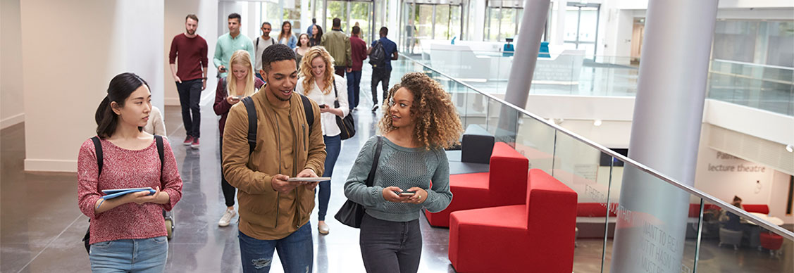 Universities reassess campus design