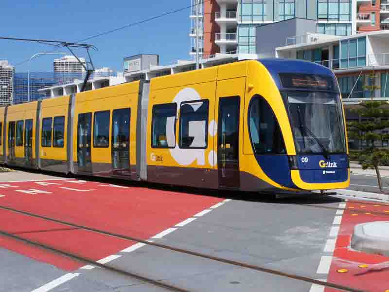 Gold Coast Light Rail in australia