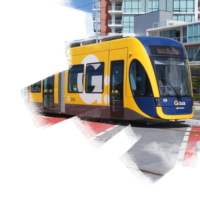 Gold Coast Light Rail in australia