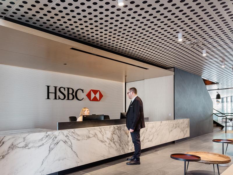 HSBC Reception Area
