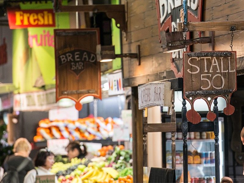 Adelaide’s Market area