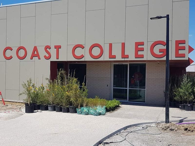 Upgraded bass coast college building