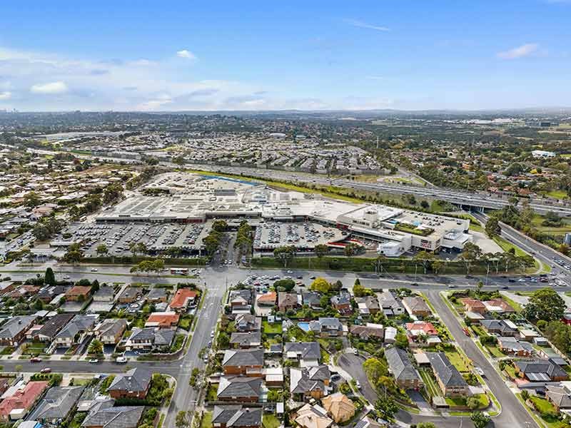 Waverley gardens aerial view