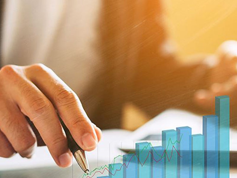  Making Bar & Line graph with the help of a Pen while holding in the right hand