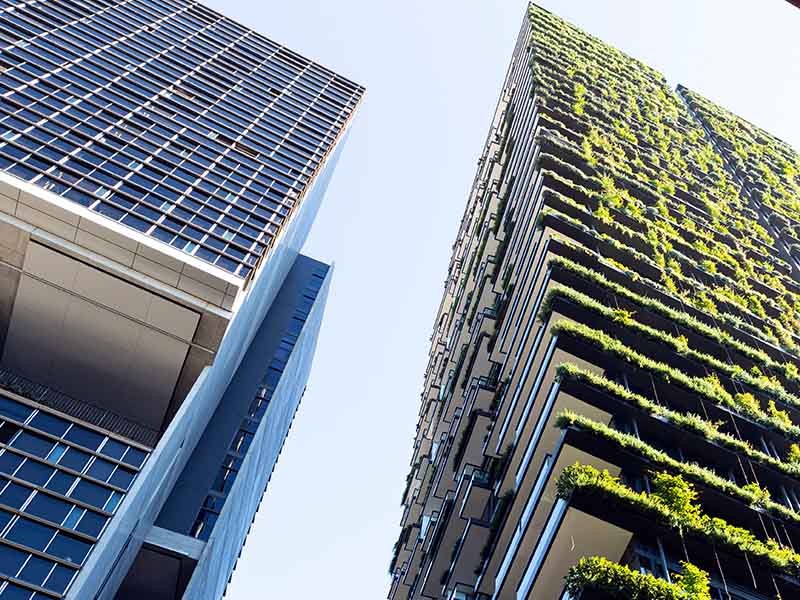 high rise buildings