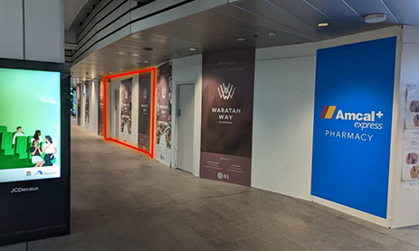 Shop 13 - Wynyard railway station, waratah way