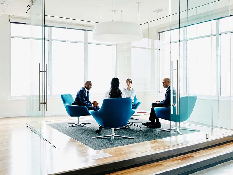 People at meeting room