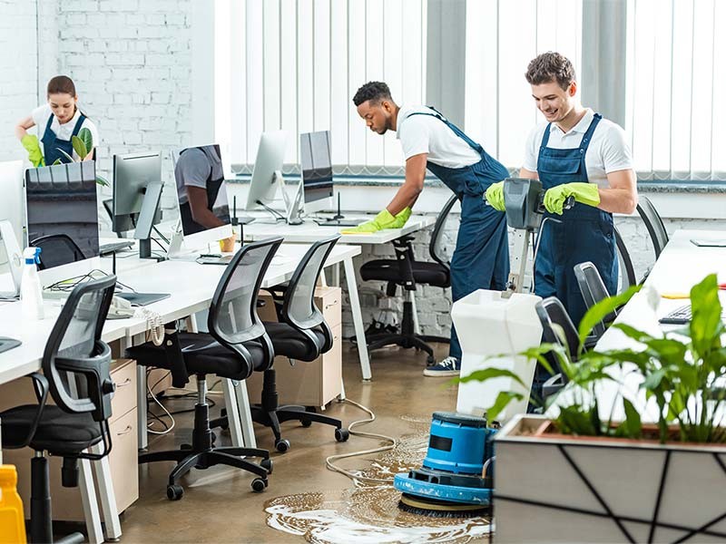 Desk Cleaning by peoples