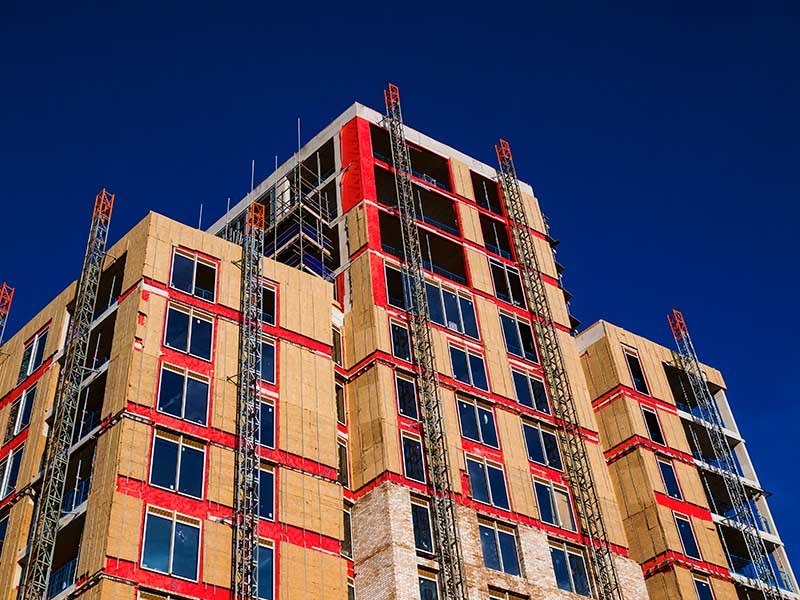 An underconstruction building in australia restoring safety